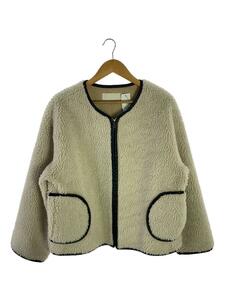 TODAYFUL◆18AW/Piping Boa Blousonフリースジャケット/38/ポリエステル/CRM/11820205