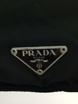 PRADA◆トートバッグ/ナイロン/BLK/金具変色・全体的に色褪せ、使用感有_画像5