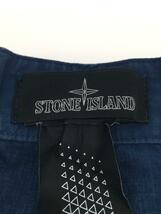 STONE ISLAND◆Shadow Project Shorts/ショートパンツ/48/コットン/NVY/無地/7019L0308_画像4
