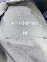 SOPHNET.◆ピーコート/M/ウール/NVY_画像3