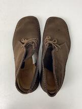 Clarks◆ブーツ/27.5cm/BRW/スウェード/ブラウン/茶/クラークス_画像3