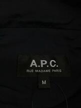 A.P.C.◆コート/M/ナイロン/NVY/無地_画像3