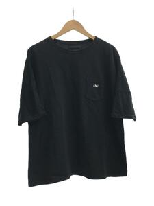 NUMBER (N)INE◆Tシャツ/L/コットン/BLK
