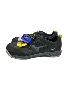 MIZUNO◆ローカットスニーカー/27cm/BLK/as15l