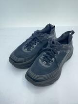 HOKA ONE ONE◆BONDAI 6/ローカットスニーカー/25.5cm/BLK/f272191/使用感有_画像2