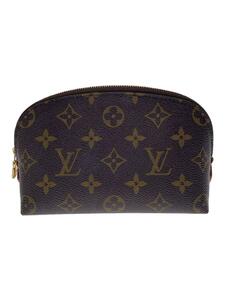 LOUIS VUITTON◆ポシェット・コスメティックPM_モノグラム・キャンバス_BRW/PVC/BRW