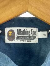 A BATHING APE◆COLOR BLOCK RELAXED POLO/ポロシャツ/S/コットン/001P0F301008X_画像3