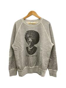 NEXUS7◆DON LETTS CREW NECK SWEAT/スウェット/48/コットン/GRY/RTA-NNK-COH