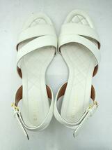 COLE HAAN◆パンプス/US5.5/WHT/W03398_画像3