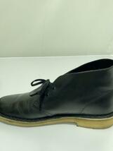 Clarks◆チャッカブーツ/UK8.5/BLK/11826_画像9