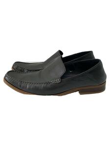 lavorazione gentile collezione U/ deck shoes /27.5cm/ кожа / черный 