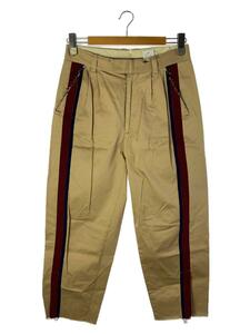 BED J.W. FORD* strut pants /0/ cotton /BEG/16AW-B-PT04-1