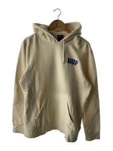 HUF◆パーカー/L/コットン/BEG/ロゴ