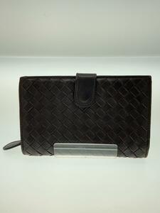 BOTTEGA VENETA◆財布/レザー/BRW/メンズ/121060