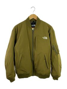 THE NORTH FACE◆INSULATION BOMBER JACKET_インサレーションボンバージャケット/L/ポリエステル/KHK