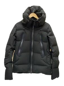 DESCENTE◆MIZUSAWA DOWN MOUNTAINEER/ダウンジャケット/L/ポリエステル/BLK/DAMQGK30U