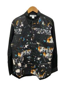 COMME des GARCONS SHIRT◆長袖シャツ/L/コットン/BLK/W28040