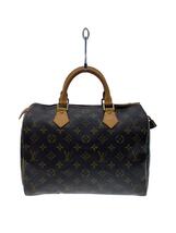 LOUIS VUITTON◆1)スピーディ30_モノグラム・キャンバス_BRW/PVC/BRW_画像1