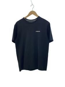 patagonia◆Tシャツ/S/コットン/ブラック/無地/30501SP20/アウトドア