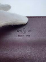 LOUIS VUITTON◆ポルト・フォイユ・サラ_モノグラム・ヴェルニ_BRD/エナメル/BRD/レディース_画像3