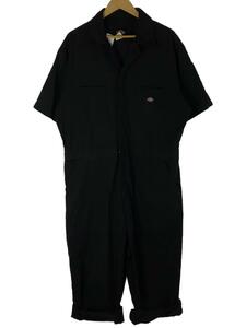 DICKIES◆オールインワン/-/コットン/BLK/無地