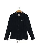 ROARK REVIVAL◆CORDUROY COACHES JACKET/M/コットン/ブラック/RJJ772_画像1