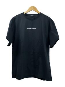 DENHAM◆Tシャツ/L/コットン/BLK/01-22-04-52-121