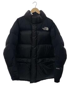 THE NORTH FACE◆HIM DOWN PARKA_ヒムダウンパーカ/L/ナイロン/BLK/無地