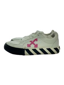 OFF-WHITE◆スニーカー/LOW VULCANIZED OMIA085S23FAB001-0117/36/WHT/キャンバス