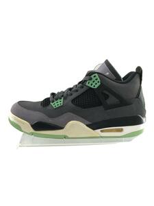 NIKE◆AIR JORDAN 4 RETRO/エアジョーダンレトロ/グレー/308497-033/27cm/GRY