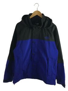 THE NORTH FACE◆HYDRENA WIND JACKET_ハイドレナウィンドジャケット/L/ナイロン/BLU/無地