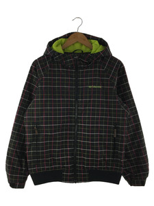 Columbia◆Alder Lookout Jacket/S/ナイロン/BLK/チェック/PM5354