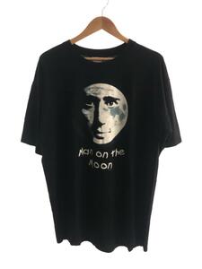 Man on the Moon/Tシャツ/XL/コットン/ブラック/90s