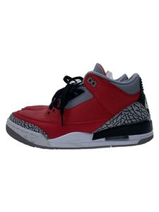 NIKE◆AIR JORDAN 3 RETRO SE/エアジョーダン 3 レトロ/レッド/CK5692-600/26.5cm