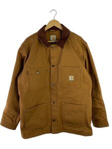 Carhartt◆コート/L/コットン/CML/無地/103825BRN