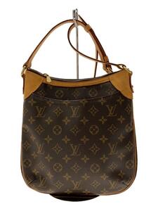 LOUIS VUITTON◆オデオンPM_モノグラム・キャンバス_BRW/PVC/BRW