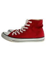 CONVERSE◆ハイカットスニーカー/27cm/RED/キャンバス/32765012_画像1