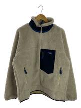 patagonia◆23AW/CLASSIC RETRO-X/フリースジャケット/XL/ポリエステル/ホワイト/STY23056FA23_画像1