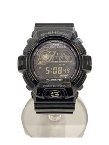 CASIO◆ソーラー腕時計・G-SHOCK/デジタル/BLK