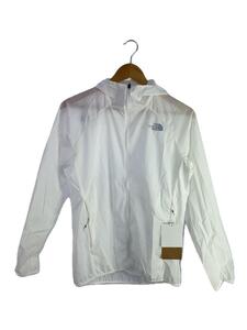 THE NORTH FACE◆SWALLOWTAIL VENT HOODIE_スワローテイルベントフーディ/S/ナイロン/WHT/無地