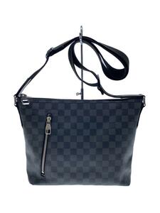 LOUIS VUITTON◆1)ミックPM_ダミエ・グラフィット_BLK/PVC/BLK