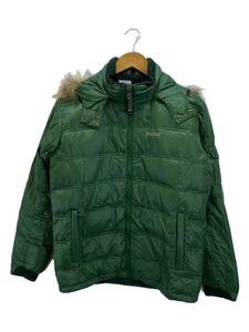 Marmot◆CLASICO DOWN JACKET/クラシコダウンジャケット/M/ナイロン/グリーン/MJD-F9116