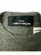 tricot COMME des GARCONS◆Archive/90s/AD1995/ニッセーター(薄手)/-/ウール/グレー×ブラック/TN-100090_画像3