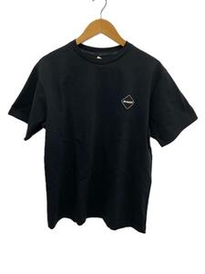 F.C.R.B.(F.C.Real Bristol)◆50 LETTERED EMBLEM TEE/Tシャツ/L/コットン/BLK/FCRB-232086