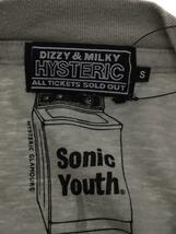 HYSTERIC GLAMOUR◆SONIC YOUTH/CONFUSION IS SEX/長袖Tシャツ/S/コットン/GRY/02213CL03_画像3