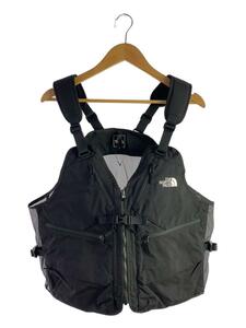 THE NORTH FACE◆GEAR MESH VEST_ギアメッシュベスト/L/ナイロン/BLK