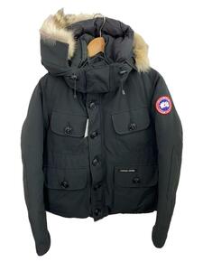 CANADA GOOSE◆RUSSELL PARKA/S/ナイロン/BLK/2301JM/ヨゴレアリ