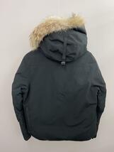 CANADA GOOSE◆RUSSELL PARKA/S/ナイロン/BLK/2301JM/ヨゴレアリ_画像2