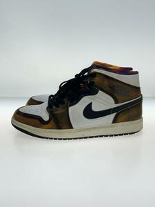 NIKE◆ハイカットスニーカー/28.5cm/BRW/DQ8417-071/AIr JORDAN 1 MID SE Wear Aw