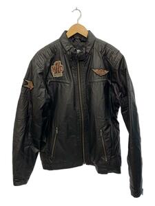 HARLEY DAVIDSON◆ジャケット/L/コットン/BLK/97585-14vm